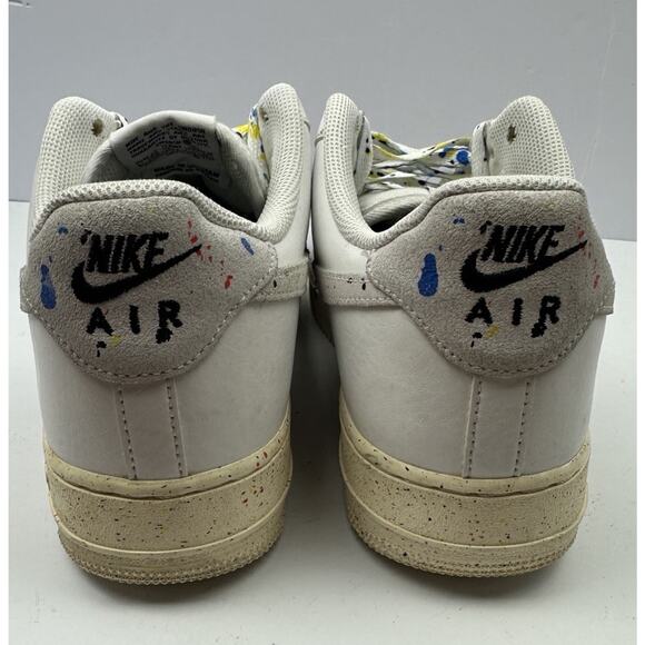 Nike Air Force 1 '07 LV8 Paint Splatter Size 11 NO BOX - Picture 4 of 9